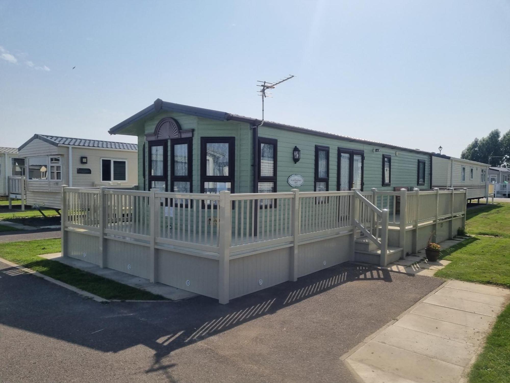 Palm Square 19 3 Bed Deluxe Caravan Chapel Saint Leonards Exterior photo