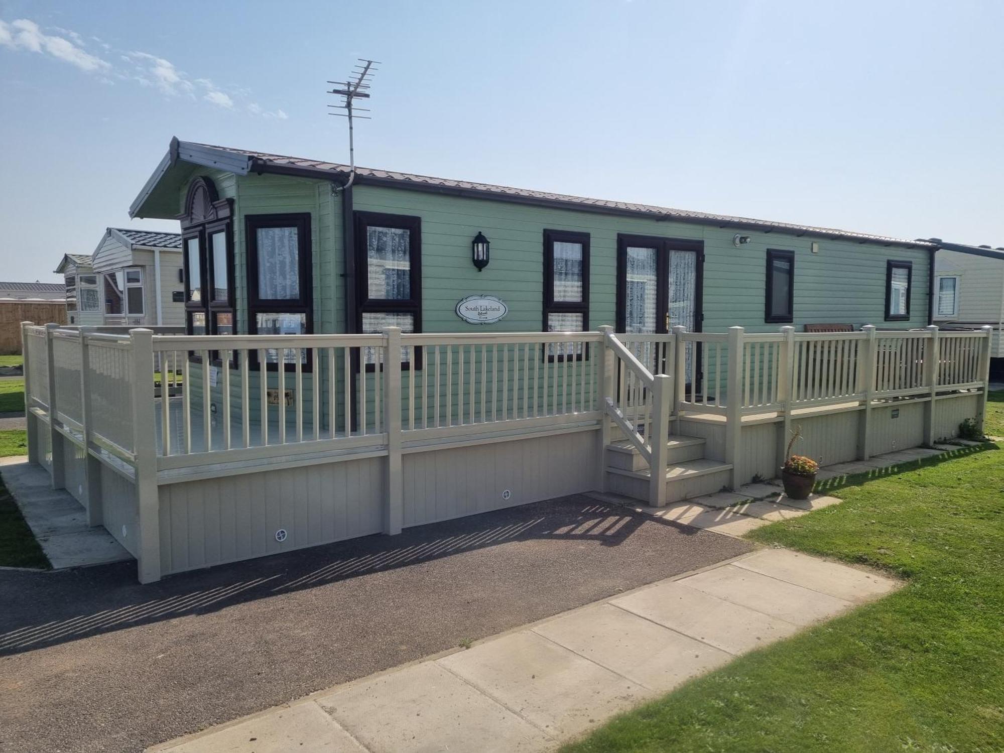 Palm Square 19 3 Bed Deluxe Caravan Chapel Saint Leonards Exterior photo