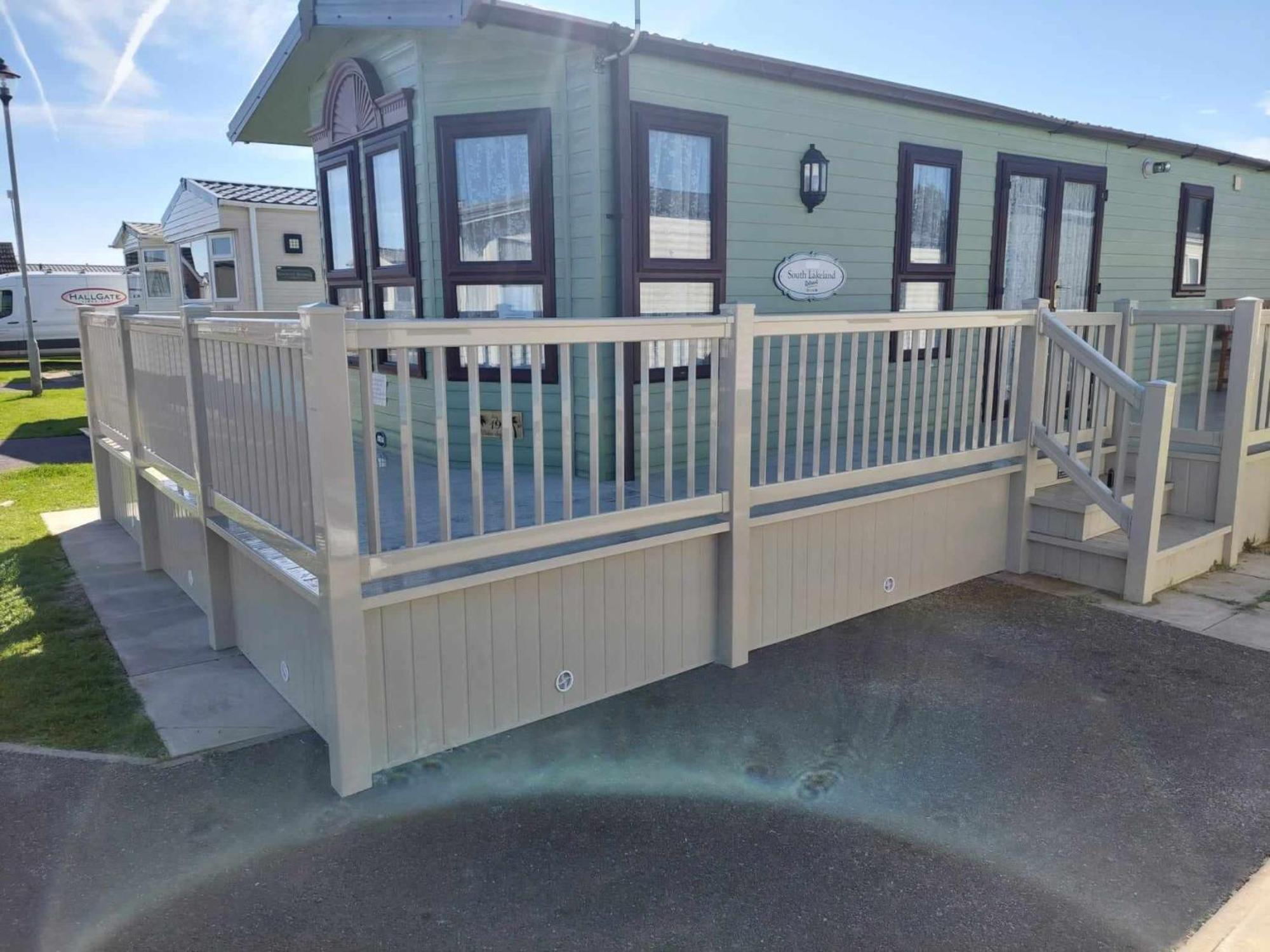 Palm Square 19 3 Bed Deluxe Caravan Chapel Saint Leonards Exterior photo